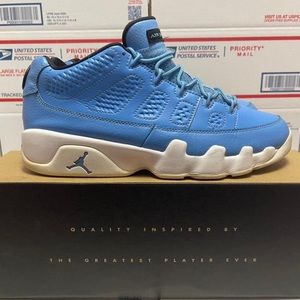 Jordan Athletic Shoes Blue and White